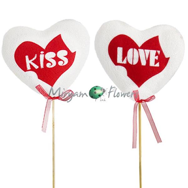 PICK HEART LOVE & KISS 11.5 CM CONF.2PZ (YG151580 - YG151569)