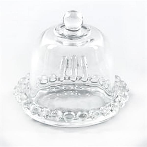 GLASS COVER WITH GLASS BASE D10X10.5 PZ.1